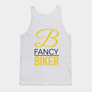 Fancy Biker, Cyclist Tank Top